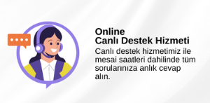 Online Canlı Destek Hizmeti